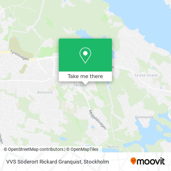VVS Söderort Rickard Granquist map