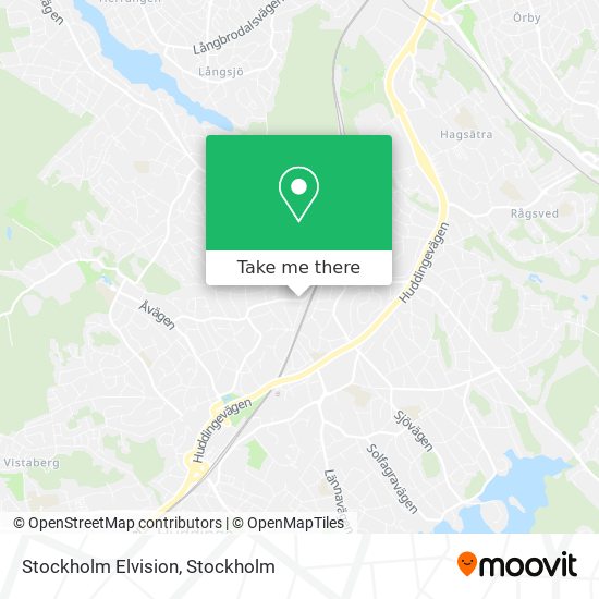 Stockholm Elvision map