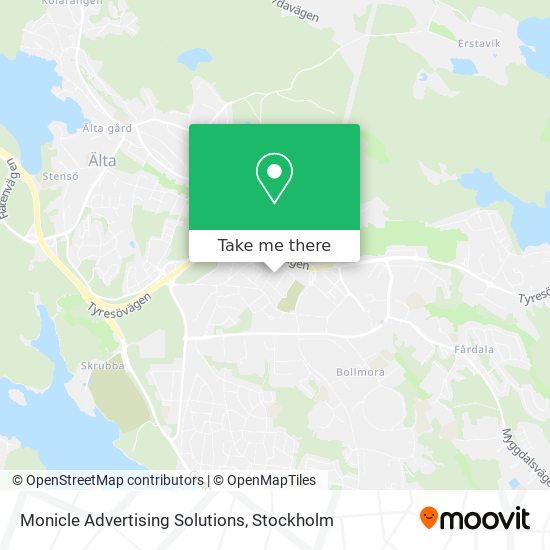 Monicle Advertising Solutions map