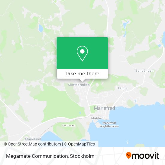 Megamate Communication map