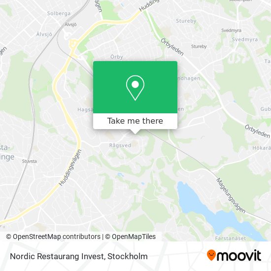 Nordic Restaurang Invest map