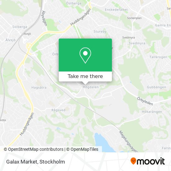 Galax Market map