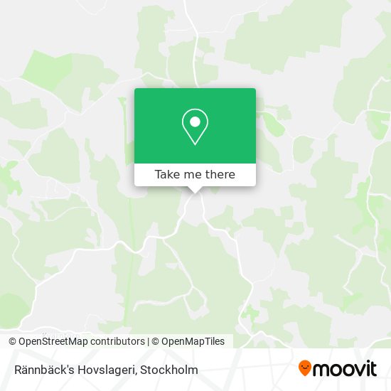 Rännbäck's Hovslageri map