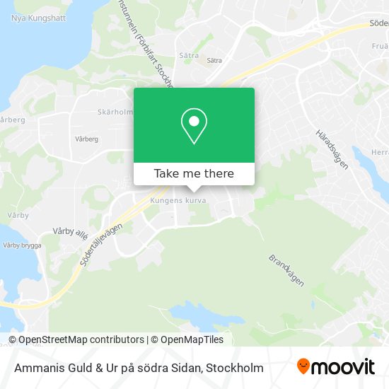 Ammanis Guld & Ur på södra Sidan map