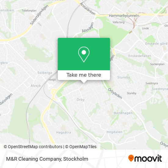 M&R Cleaning Company map