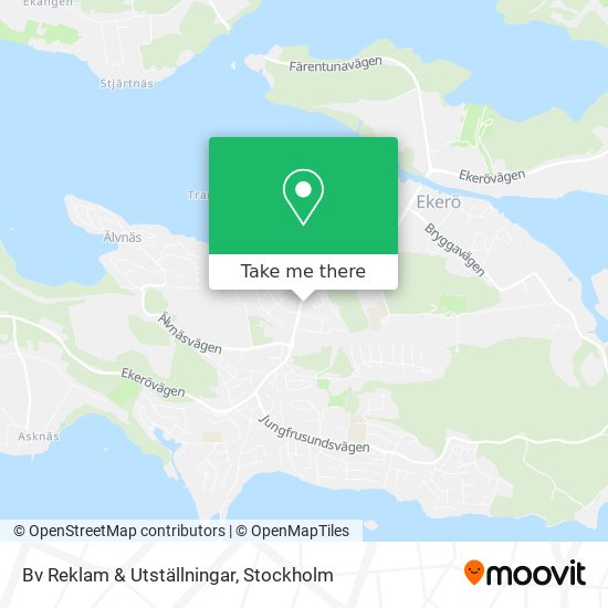 Bv Reklam & Utställningar map