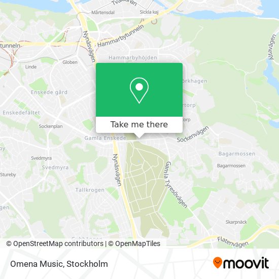 Omena Music map