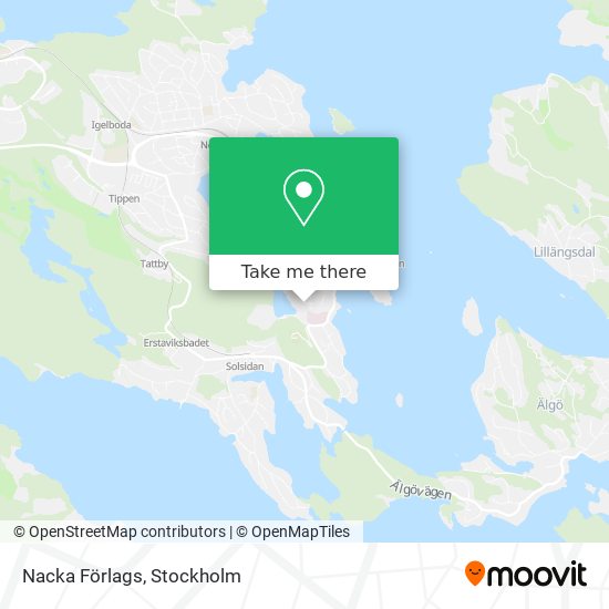 Nacka Förlags map