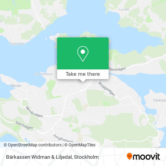 Bärkassen Widman & Liljedal map