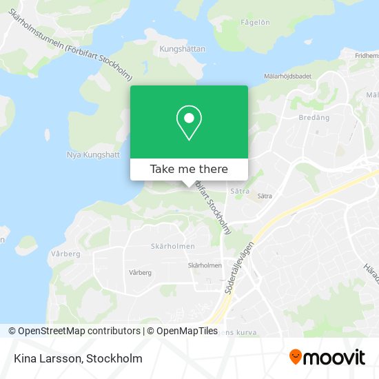 Kina Larsson map