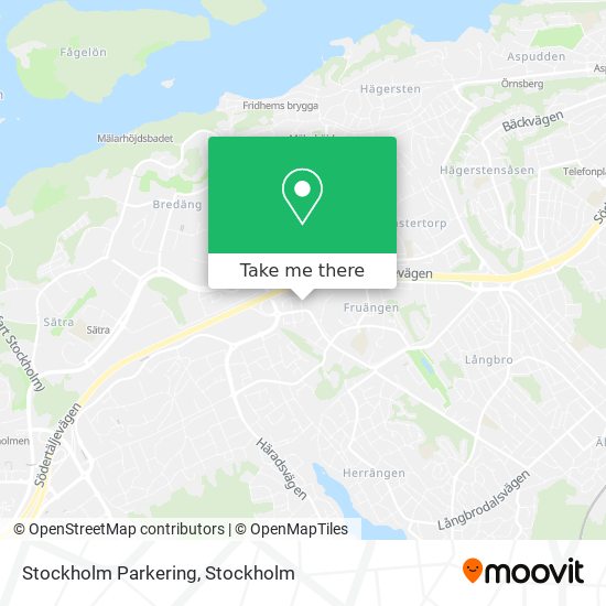 Stockholm Parkering map