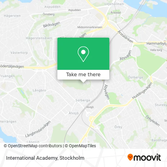International Academy map
