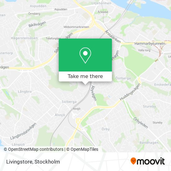 Livingstore map