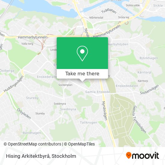 Hising Arkitektbyrå map