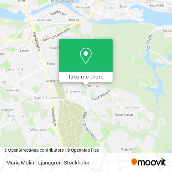 Maria Molin - Ljunggren map