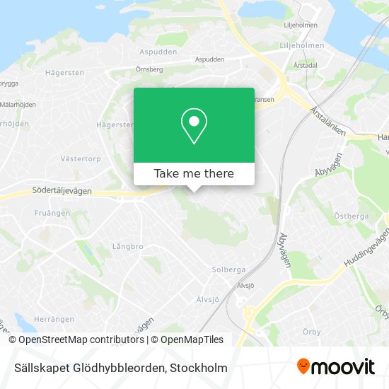 Sällskapet Glödhybbleorden map