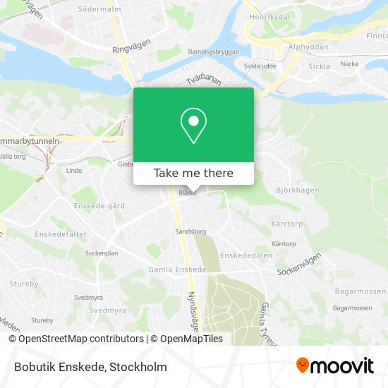 Bobutik Enskede map