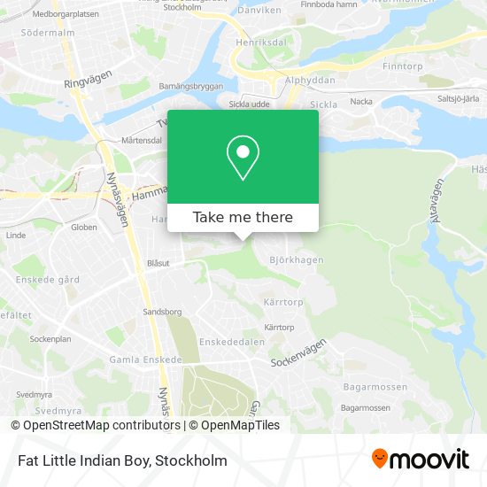 Fat Little Indian Boy map