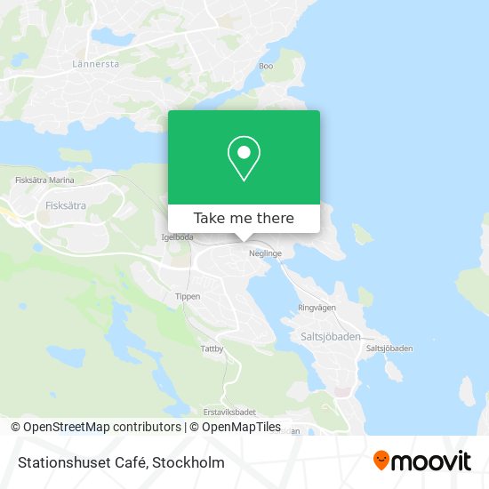 Stationshuset Café map