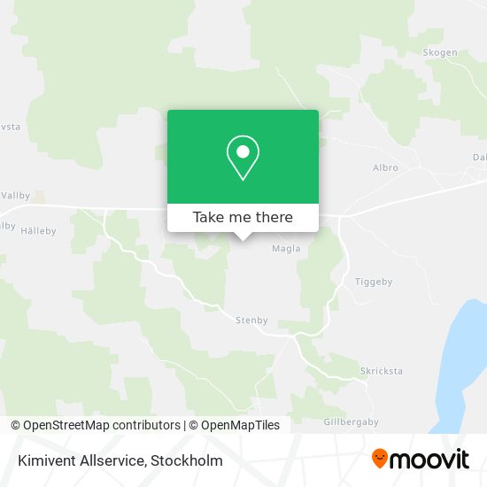 Kimivent Allservice map