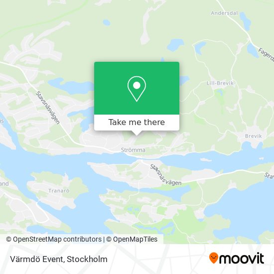 Värmdö Event map