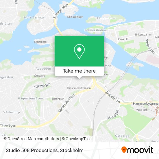 Studio 508 Productions map