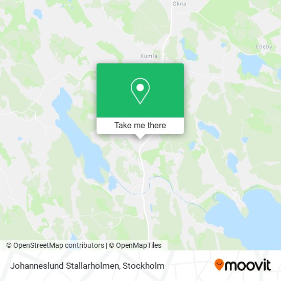 Johanneslund Stallarholmen map