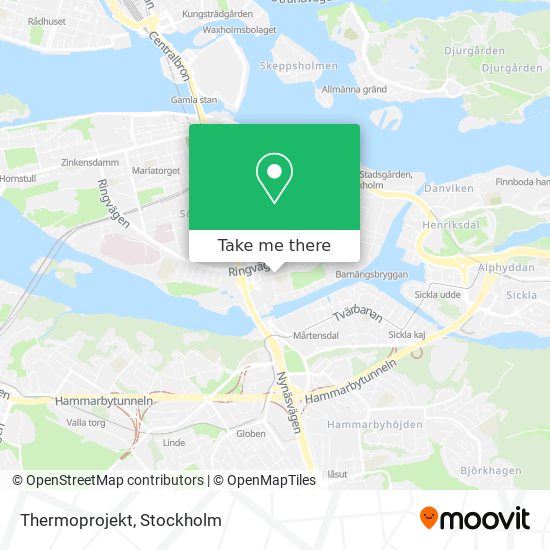 Thermoprojekt map