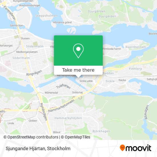 Sjungande Hjärtan map