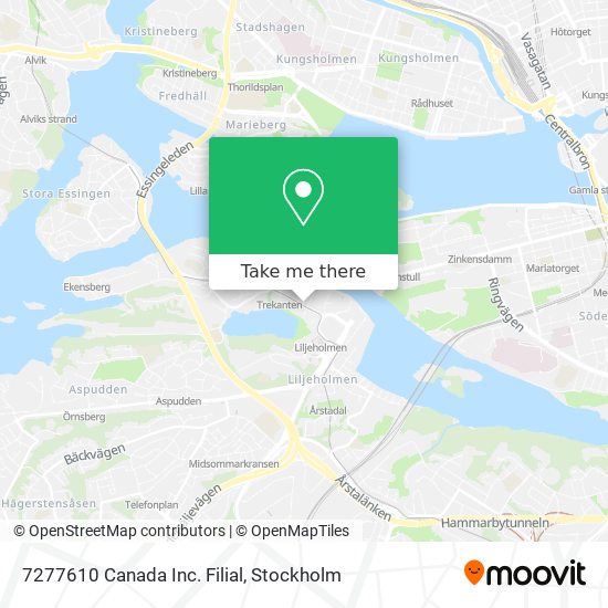 7277610 Canada Inc. Filial map