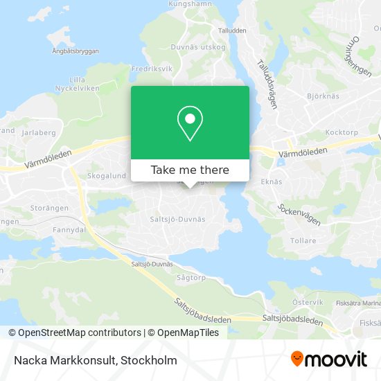 Nacka Markkonsult map