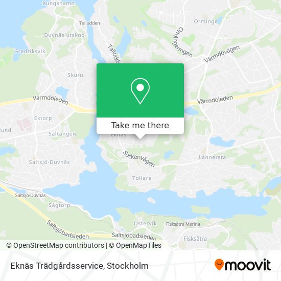 Eknäs Trädgårdsservice map