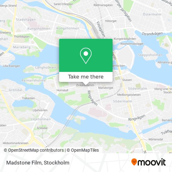 Madstone Film map