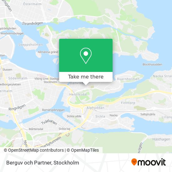 Berguv och Partner map