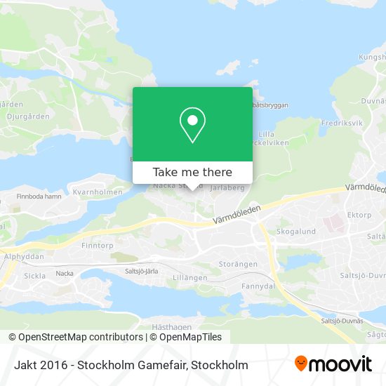 Jakt 2016 - Stockholm Gamefair map