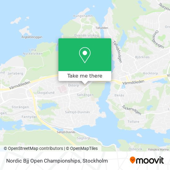 Nordic Bjj Open Championships map