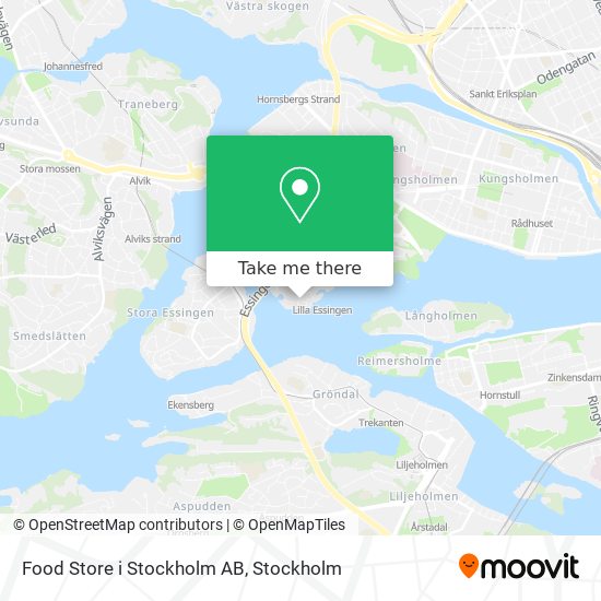 Food Store i Stockholm AB map