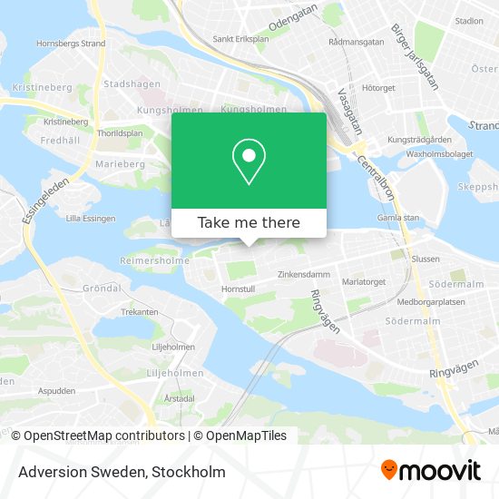 Adversion Sweden map