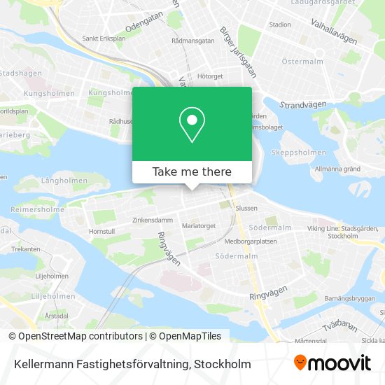 Kellermann Fastighetsförvaltning map