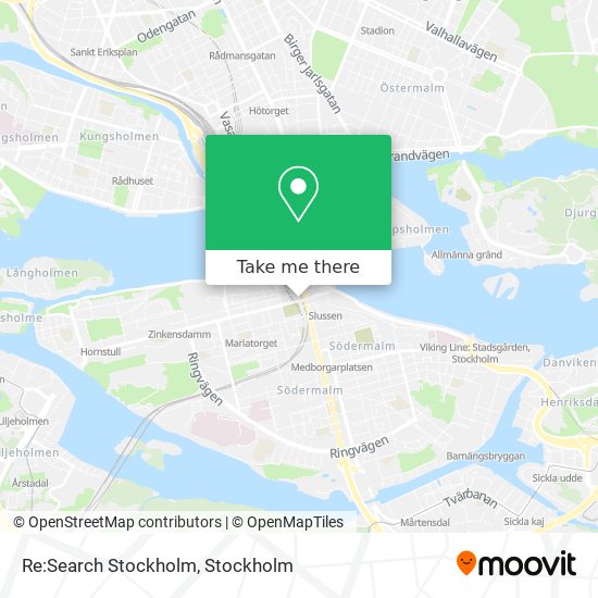 Re:Search Stockholm map