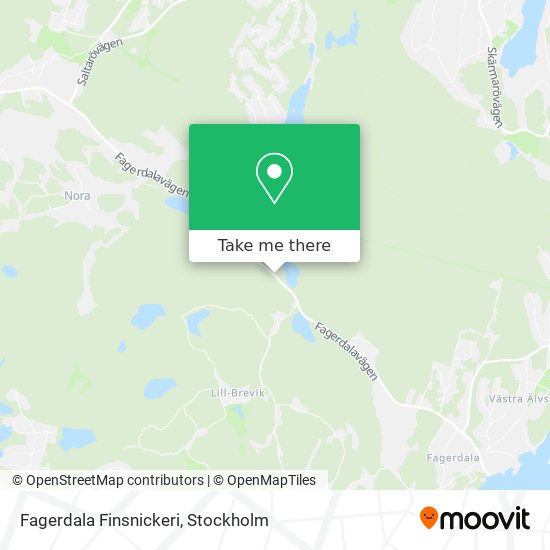 Fagerdala Finsnickeri map