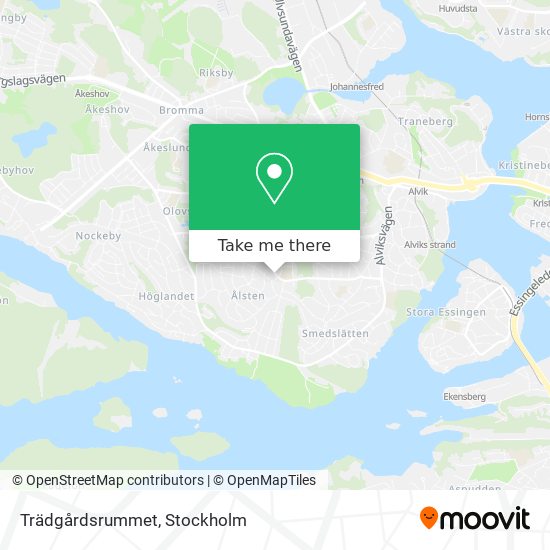 Trädgårdsrummet map