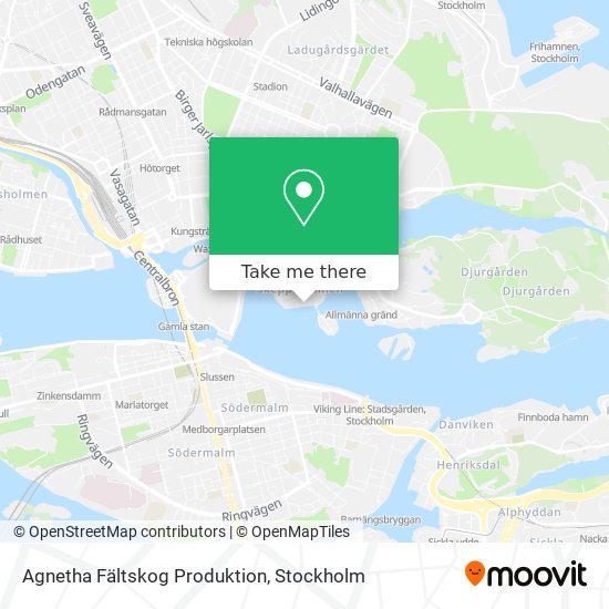 Agnetha Fältskog Produktion map