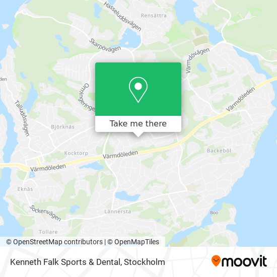 Kenneth Falk Sports & Dental map