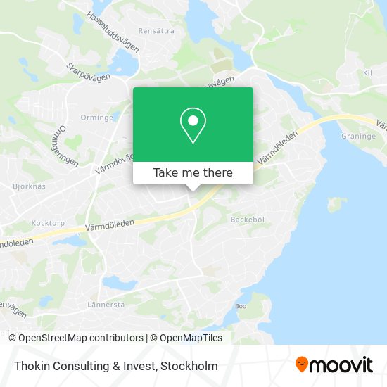 Thokin Consulting & Invest map