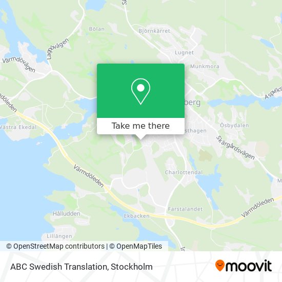 ABC Swedish Translation map