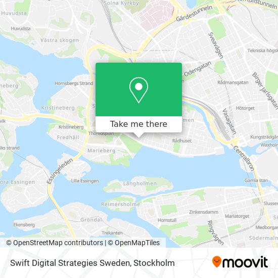 Swift Digital Strategies Sweden map