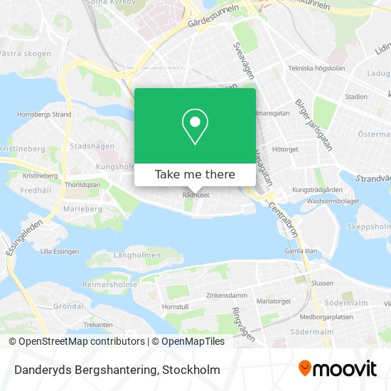 Danderyds Bergshantering map