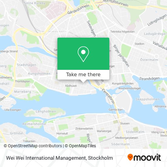 Wei Wei International Management map