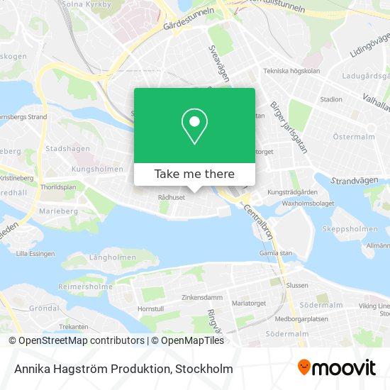 Annika Hagström Produktion map